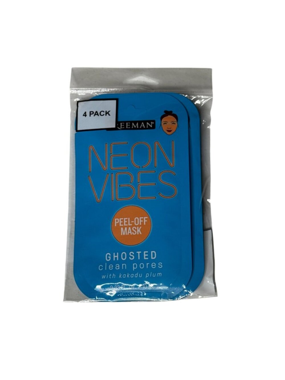 Freeman Face Mask 4 Pack Peel Off Brightening Pore Clean Skincare Set